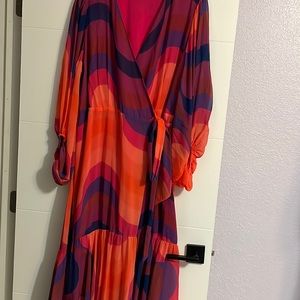 Anthropologie maxi dress
